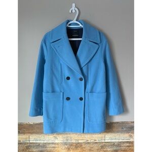 Club Monaco Wool Peacoat